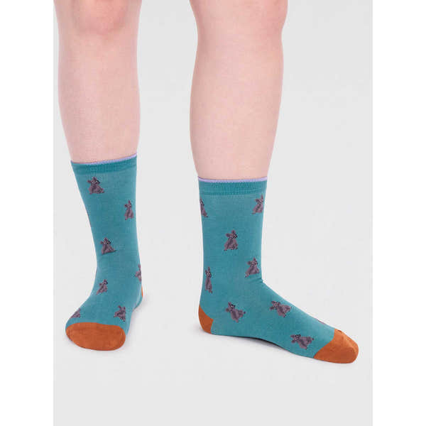 Thought SPW 798 Kenna Ladies Bamboo Dog Socks-elevate your sole