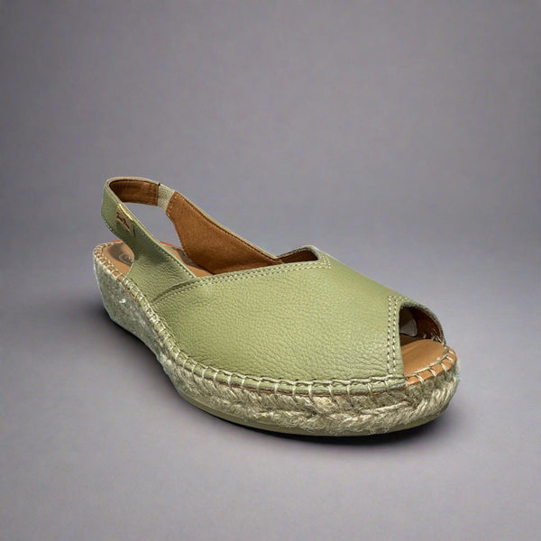 Toni Pons Bernia-P Ladies Spanish Olive Leather Sandals-elevate your sole