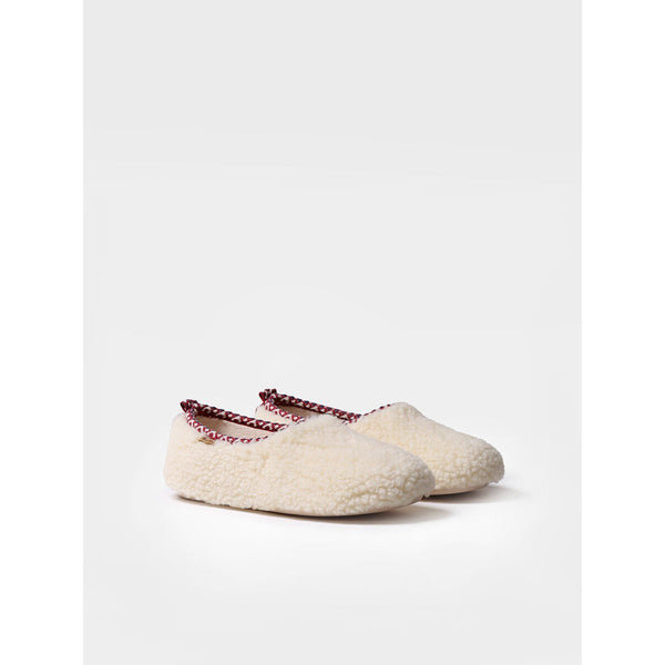 Toni Pons Marta-SH Ladies Spanish White Textile Slip On Slippers-elevate your sole