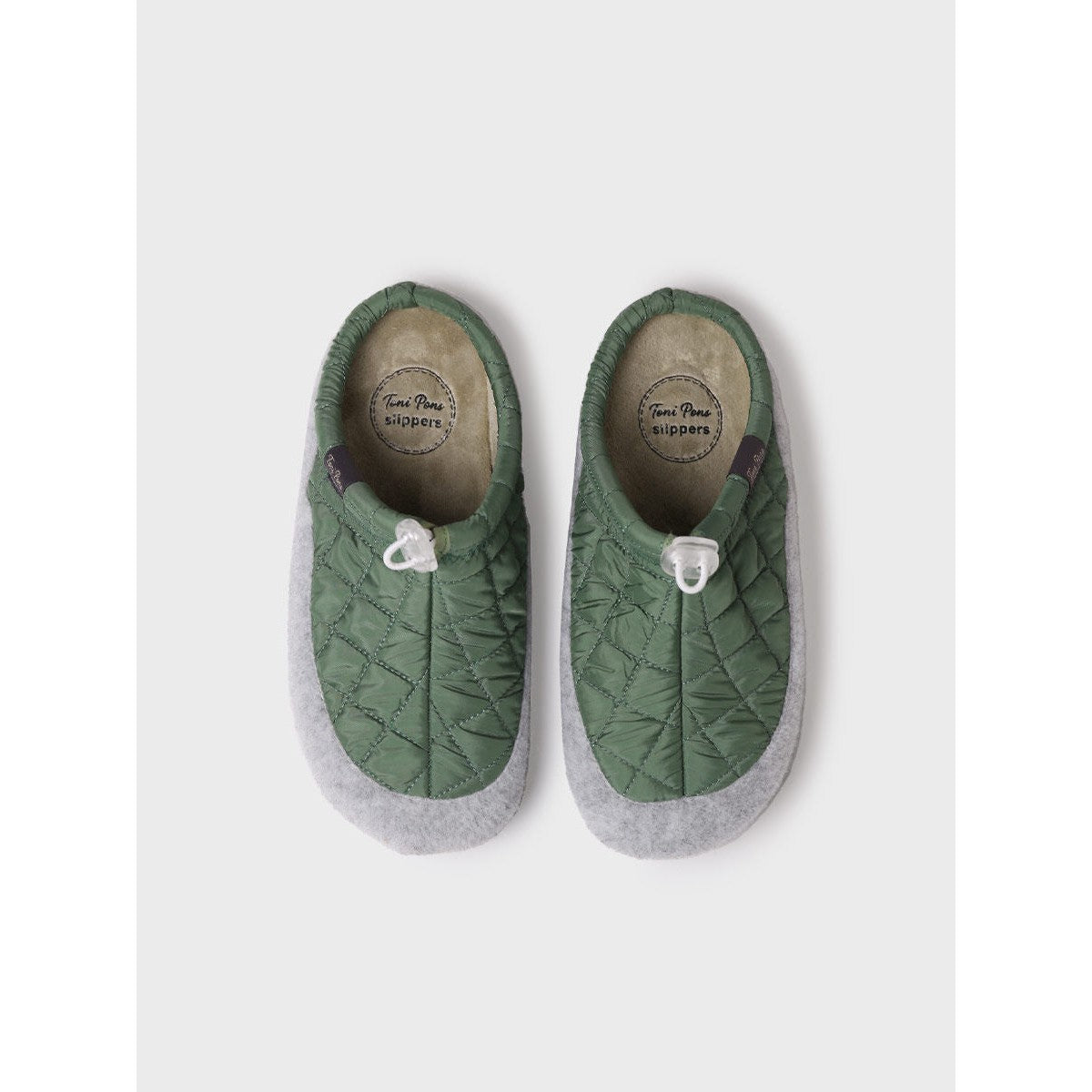 Toni Pons Mel-UM Ladies Spanish Green Textile Slip On Slippers-elevate your sole