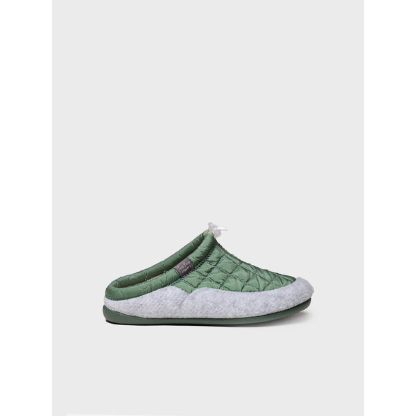 Toni Pons Mel-UM Ladies Spanish Green Textile Slip On Slippers-elevate your sole