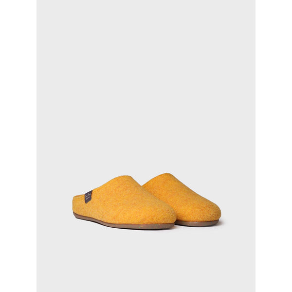 Toni Pons Mona-FR Ladies Spanish Yellow Textile Slip On Slippers-elevate your sole
