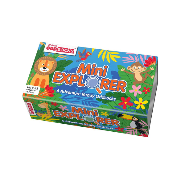 United Odd Socks Mini Explorer Socks Box-elevate your sole