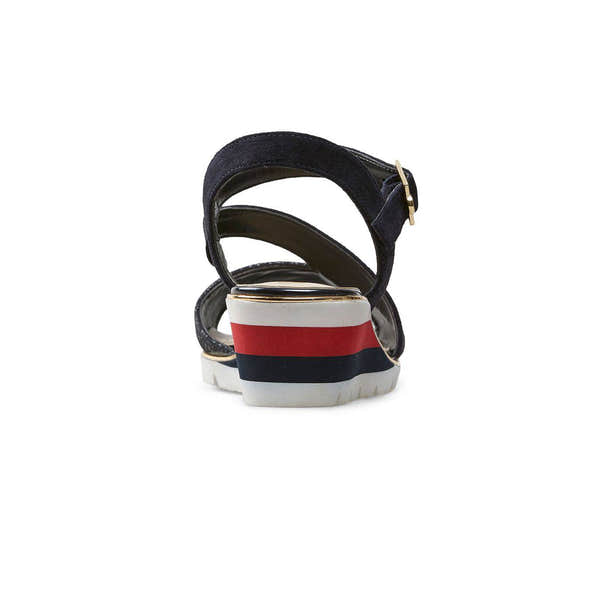 Van Dal Chennai 3110 /4102 Ladies Midnight Suede Buckle Fastening Sandals-elevate your sole