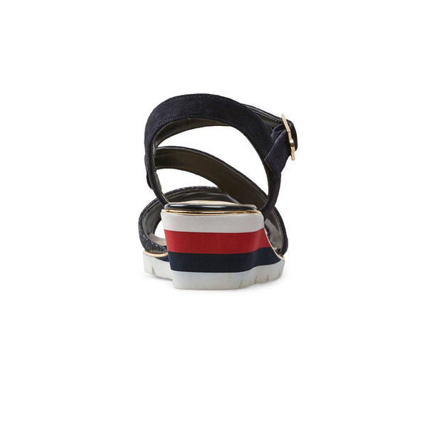 Van Dal Chennai 3110 /4102 Ladies Midnight Suede Buckle Fastening Sandals-elevate your sole
