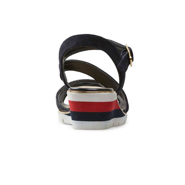 Van Dal Chennai X Ladies Midnight Leather Buckle Fastening Sandals-elevate your sole