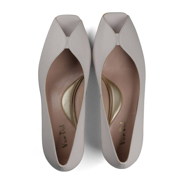 Van Dal Dorothy 3377 0001 Ladies White Leather Slip On Shoes-elevate your sole
