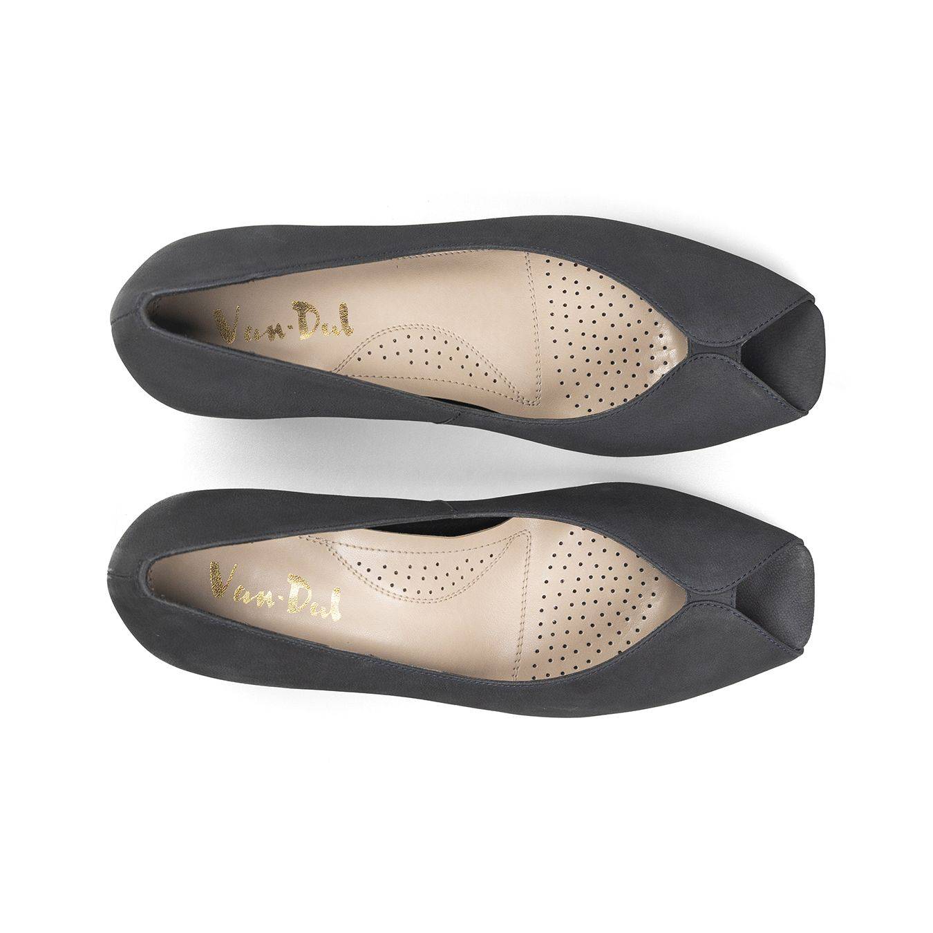 Van Dal Dorothy 3377 4100 Ladies Midnight Navy Nubuck Slip On Shoes-elevate your sole