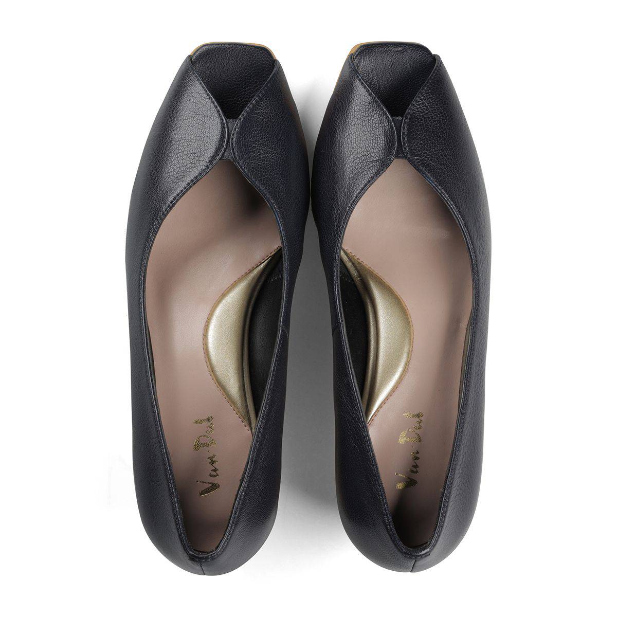 Van Dal Dorothy 3377 4101 Ladies Midnight Navy Leather Slip On Shoes-elevate your sole