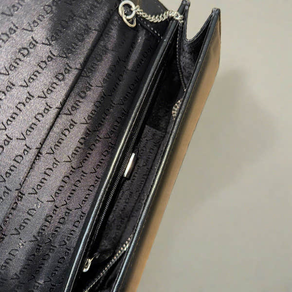 Van Dal Genova 1769 1001 Ladies Black Leather Clutch Bag-elevate your sole