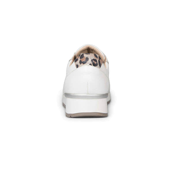Van Dal Reydon 3317 0001 Ladies White Leather Lace Up Trainers-elevate your sole