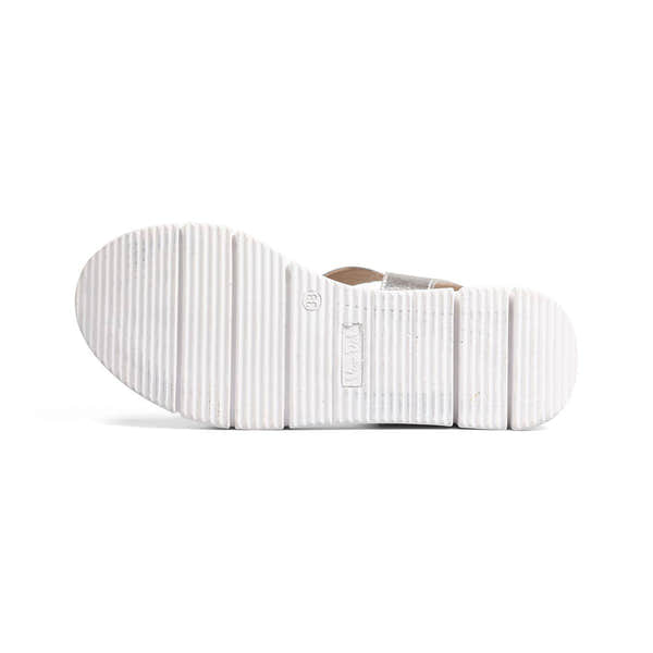 Van Dal Sorbet 3344 7401 Ladies Metallic Leather Touch Fastening Sandals-elevate your sole