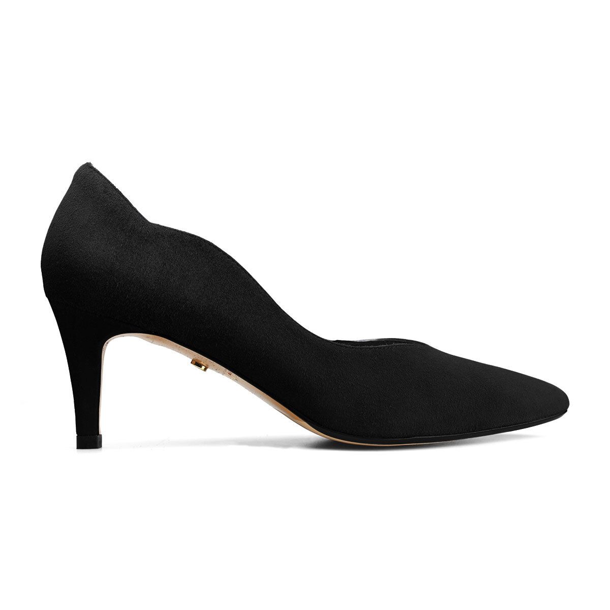Van Dal Stella 3501 1002 Ladies Black Suede Slip On Heels-elevate your sole