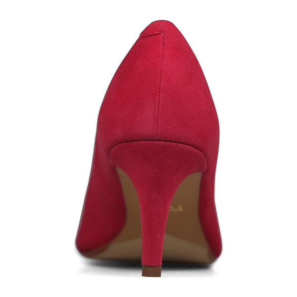 Van Dal Stella 3501 6202 Ladies Berry Suede Slip On Heels-elevate your sole