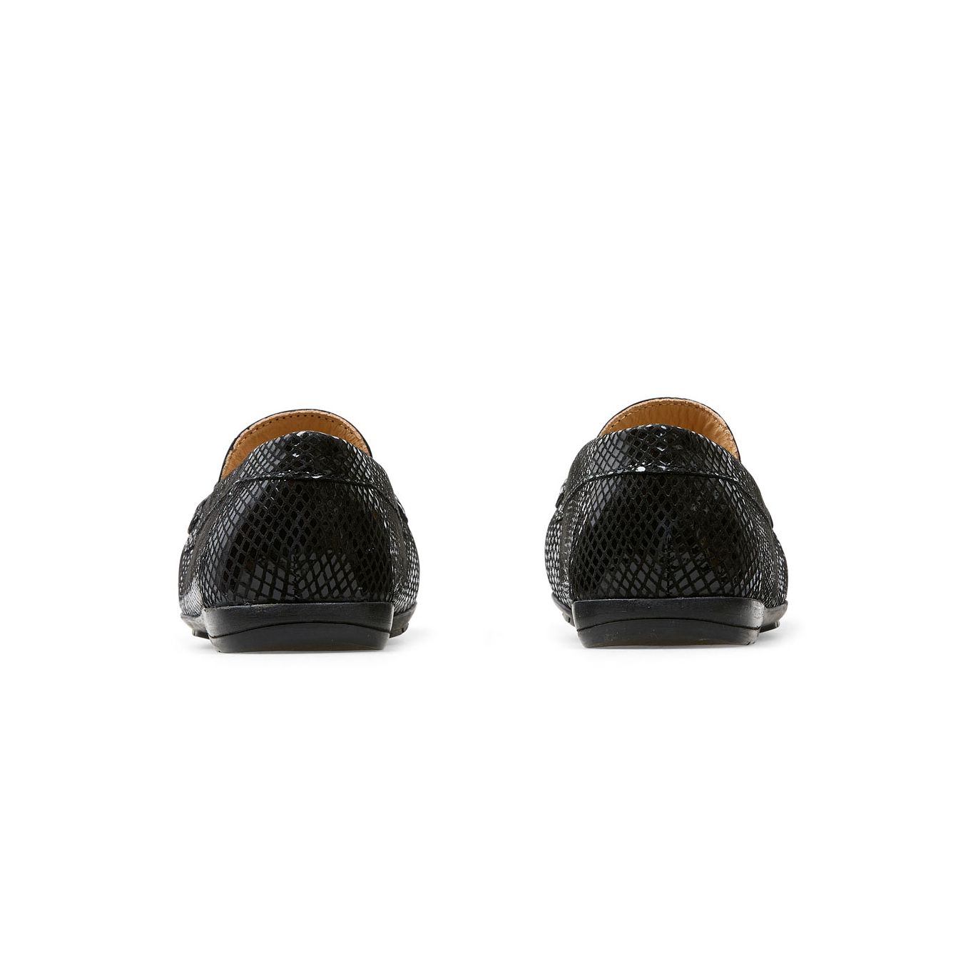Van dal Bliss ll 3300 1005 Ladies Black Feature Leather Loafers-elevate your sole