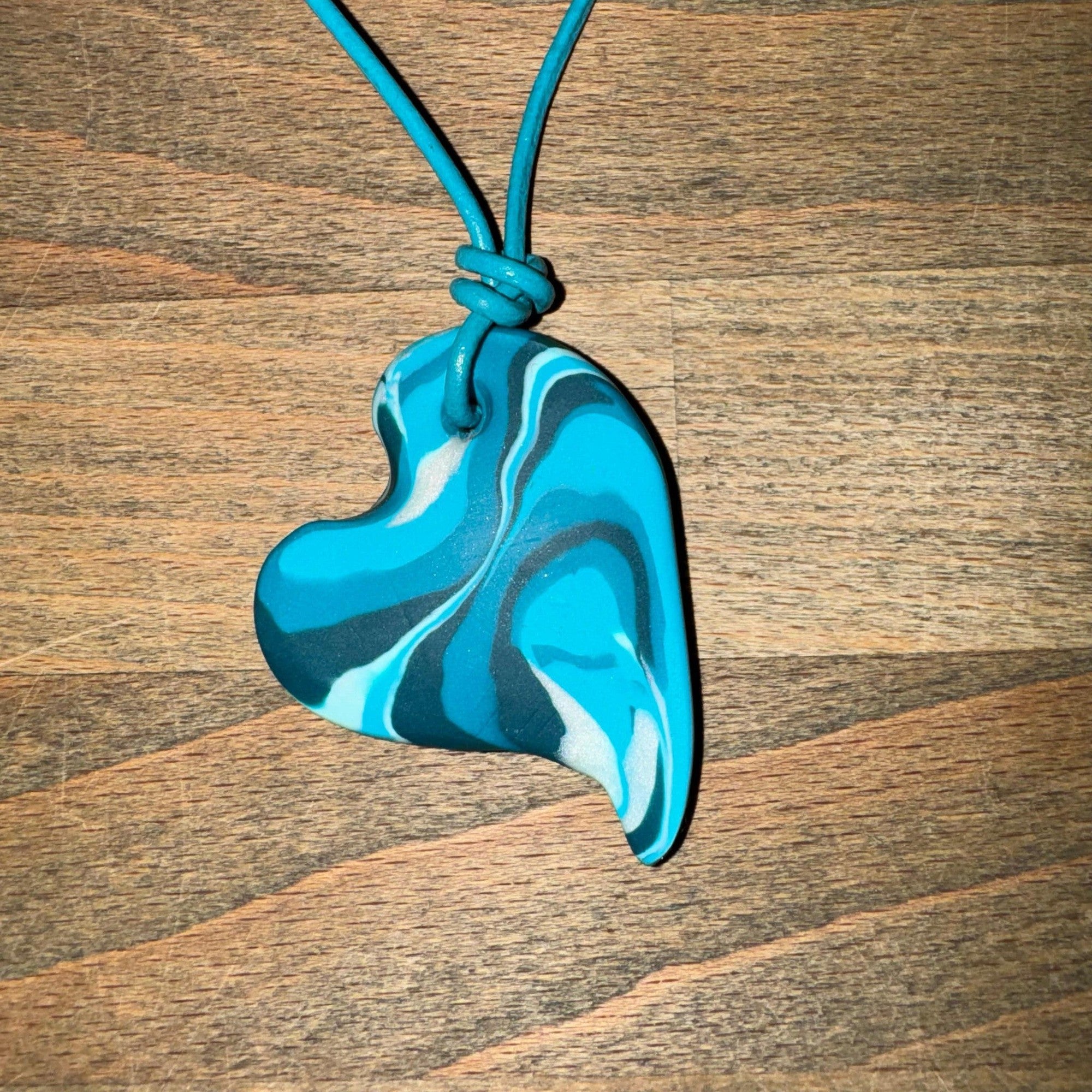 Vanilla Jewellery Large Heart Polymer Pendants-elevate your sole