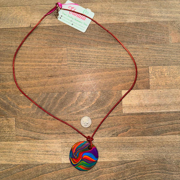 Vanilla Jewellery Large Round/Oval Polymer Pendants-elevate your sole