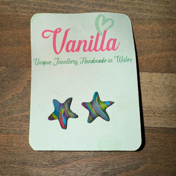 Vanilla Jewellery Polymer Stud Earrings-elevate your sole