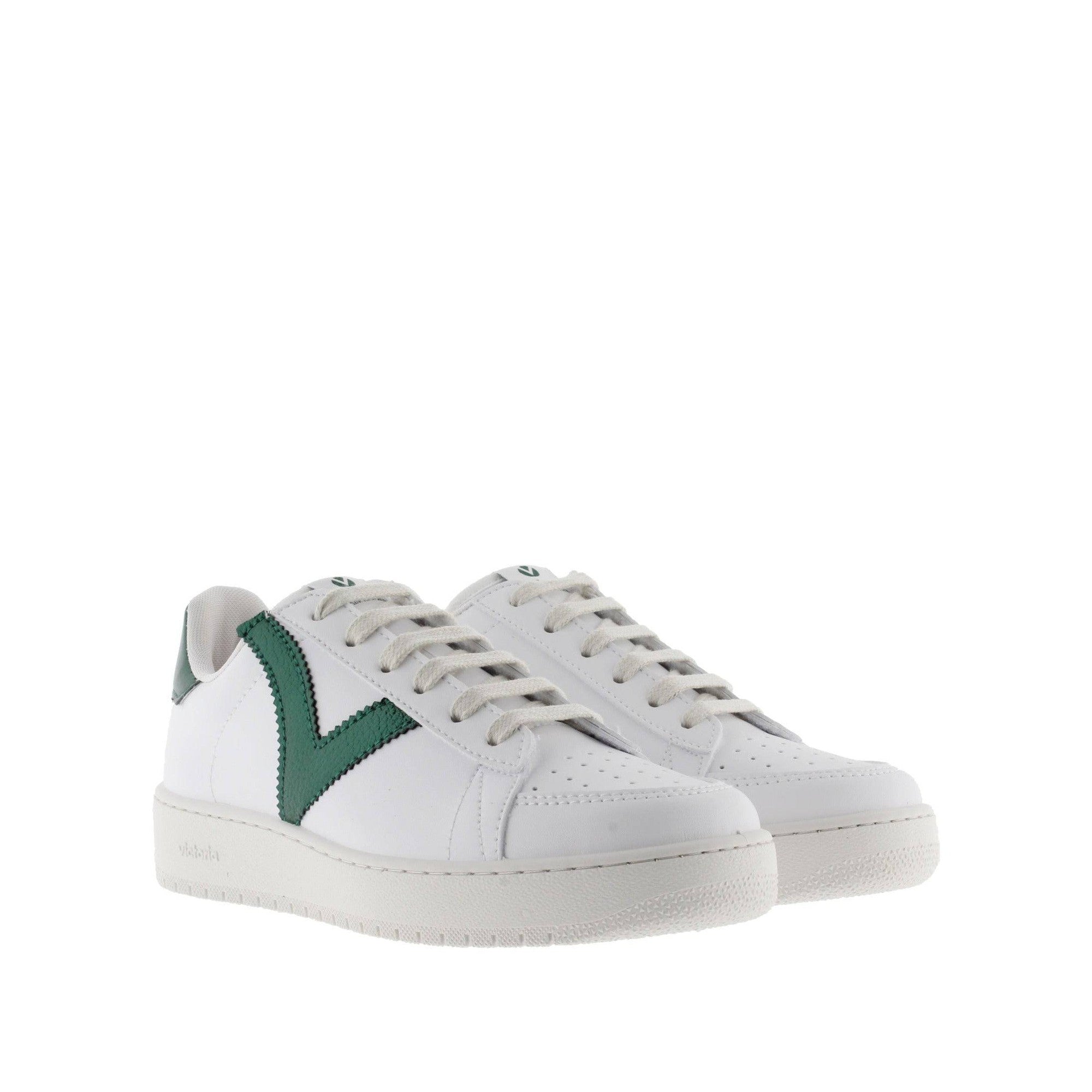 Victoria 1258202 Madrid Ladies Spanish Bottle Leather Lace Up Trainers-elevate your sole