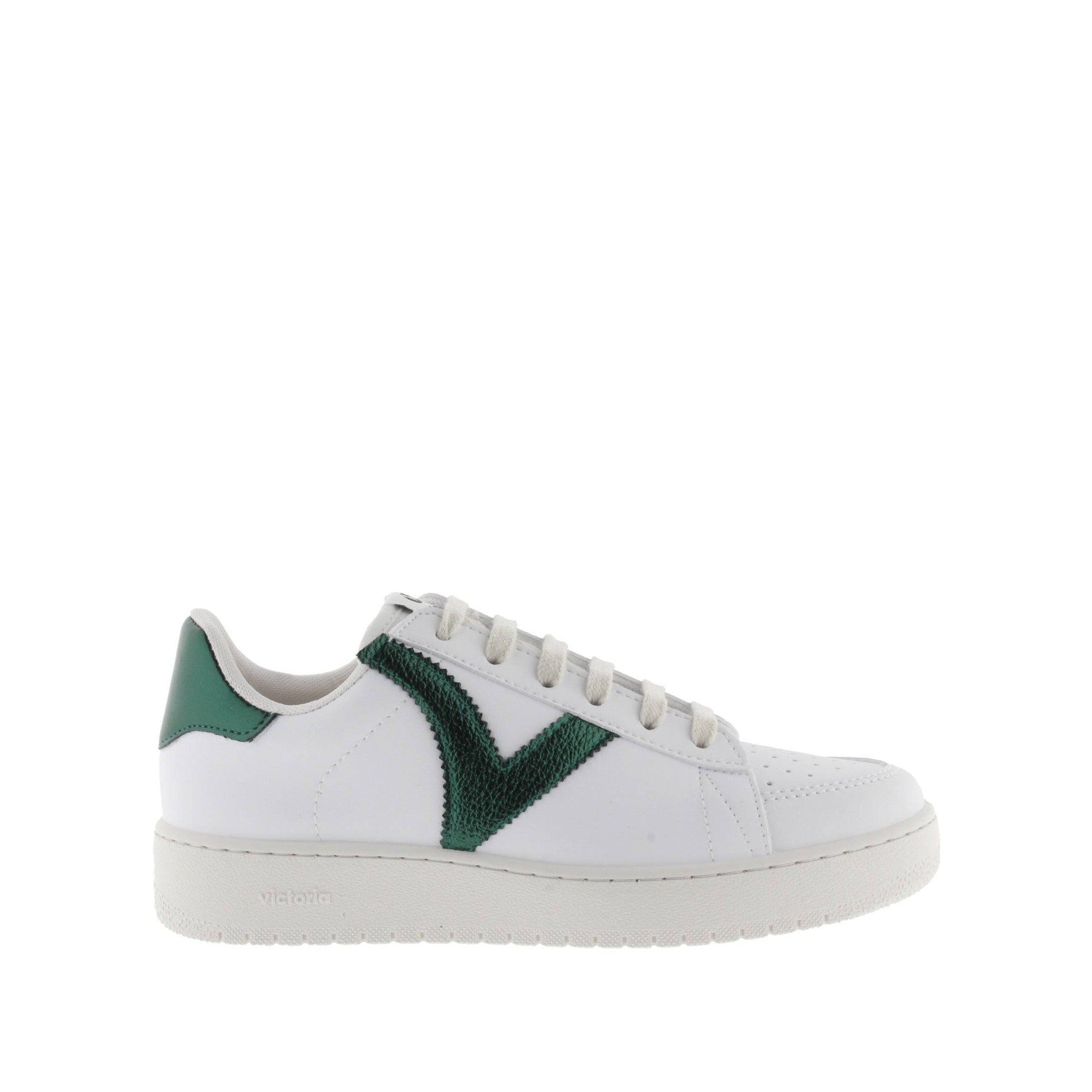 Victoria 1258202 Madrid Ladies Spanish Bottle Leather Lace Up Trainers-elevate your sole