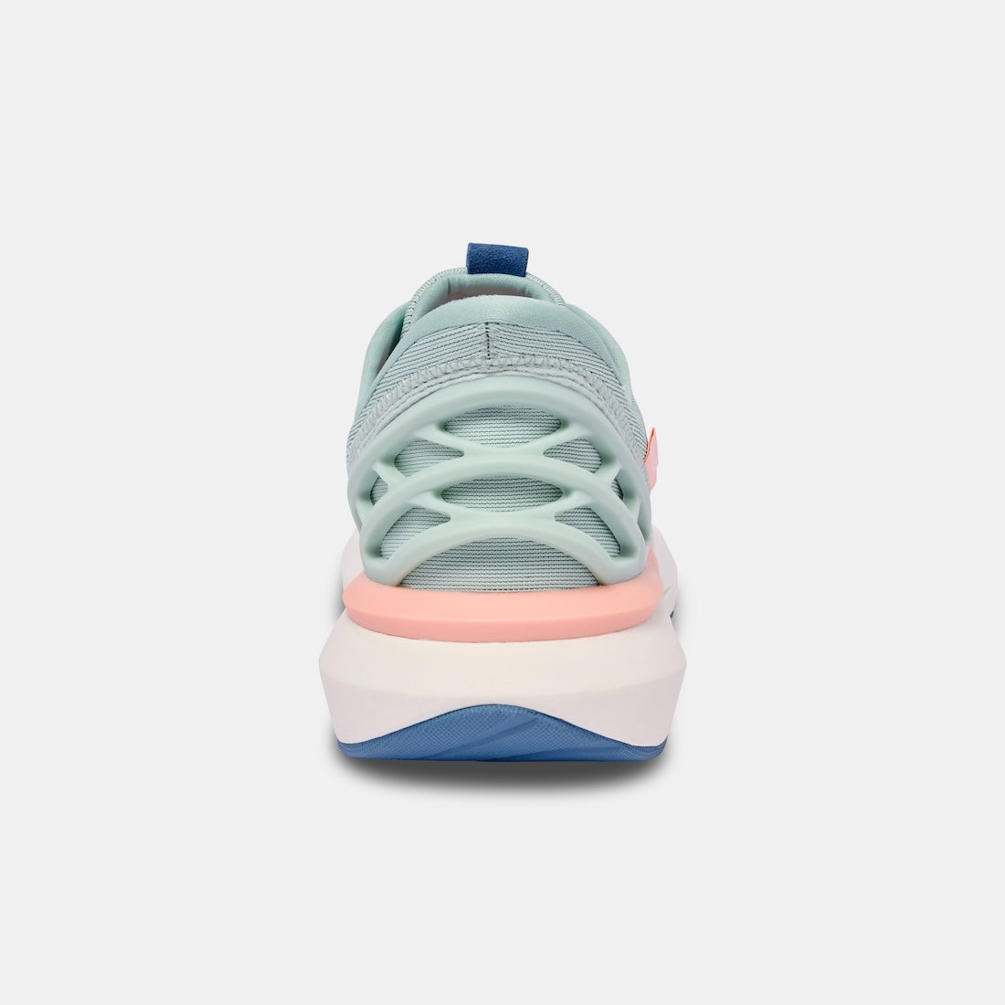 Kizik Athens 2.0 Ladies Surf Spray/Peach Parfait Textile Arch Support Slip On Trainers