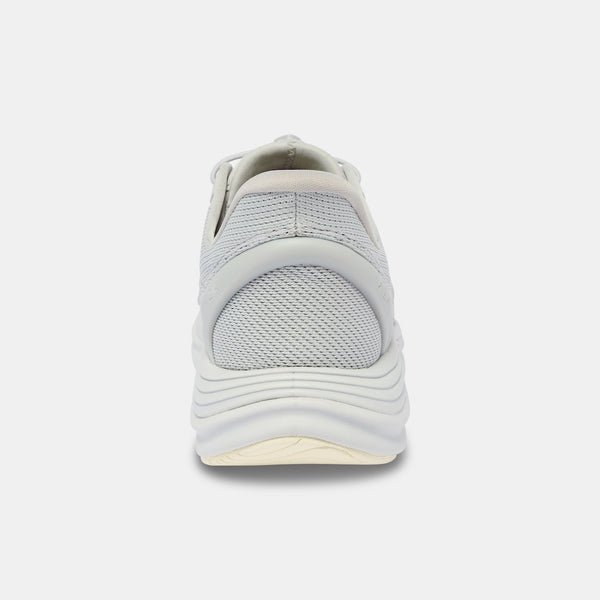 Kizik London Ladies Harbor Mist Leather & Textile Arch Support Slip On Trainers