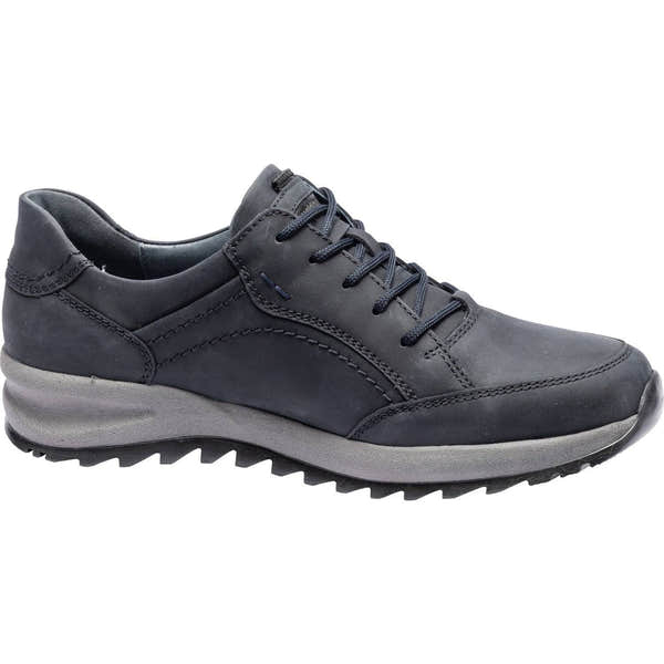 Waldlaufer 388001 158 195 - Helle Mens Wide Graphite Leather Arch Support Lace Up Shoes-elevate your sole