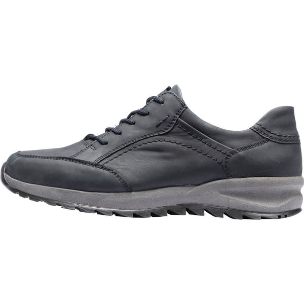Waldlaufer 388001 158 195 - Helle Mens Wide Graphite Leather Arch Support Lace Up Shoes-elevate your sole