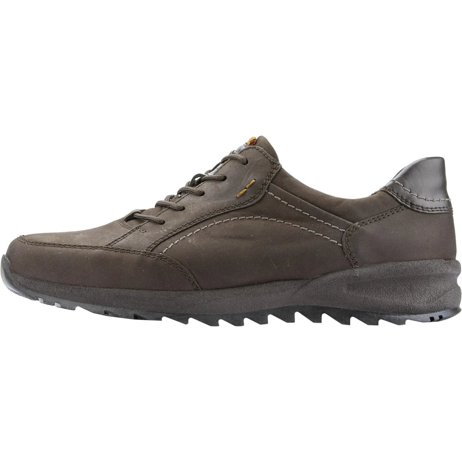 Waldlaufer 388001 744 216 Helle Mens Crazy Horse Brown Leather Water Resistant Lace Up Shoes-elevate your sole