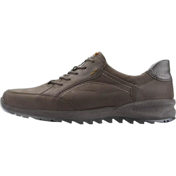 Waldlaufer 388001 744 216 Helle Mens Crazy Horse Brown Leather Water Resistant Lace Up Shoes-elevate your sole