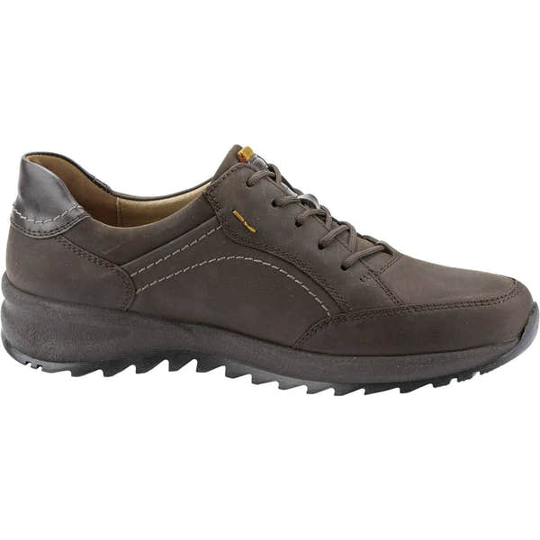 Waldlaufer 388001 744 216 Helle Mens Crazy Horse Brown Leather Water Resistant Lace Up Shoes-elevate your sole