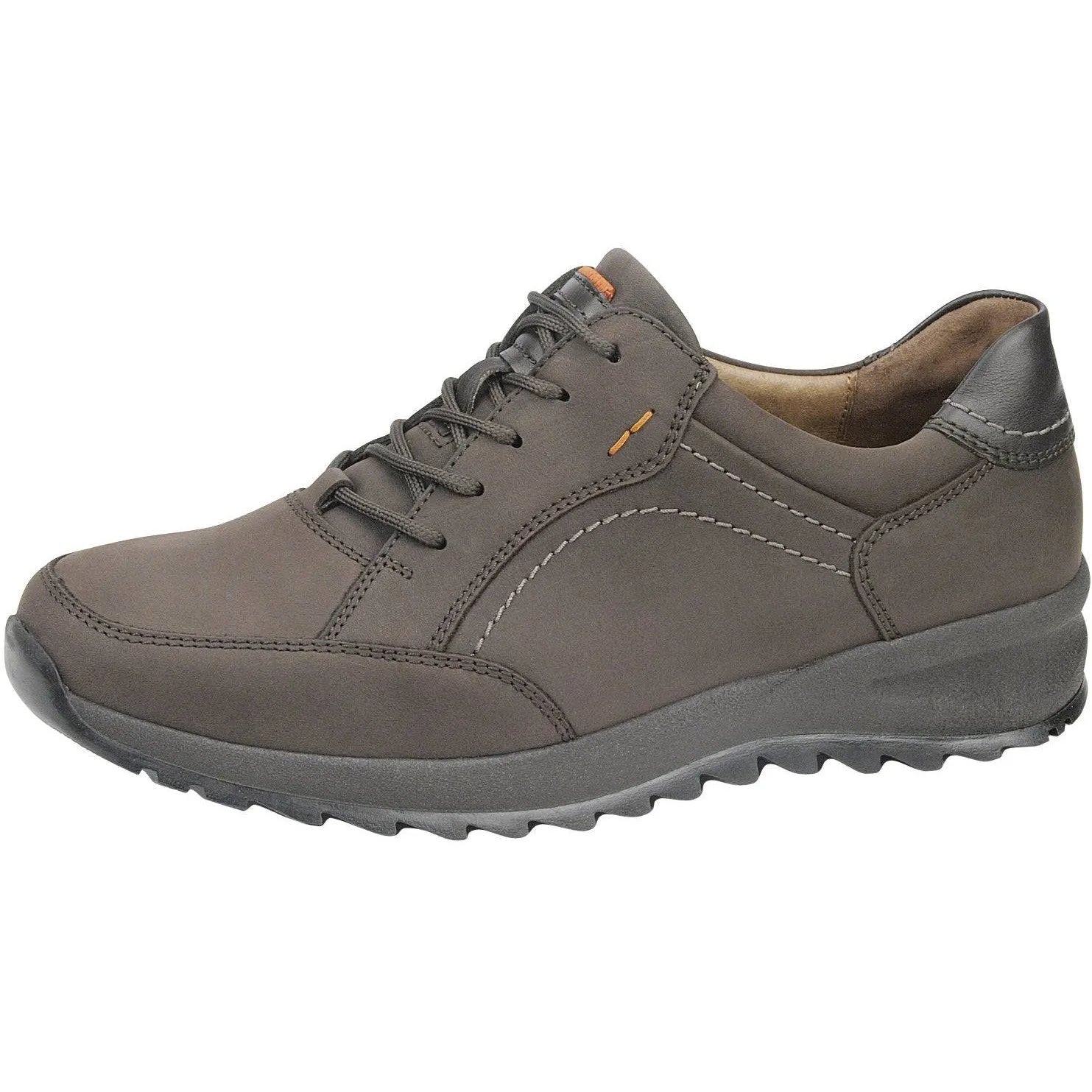Waldlaufer 388001 744 216 Helle Mens Crazy Horse Brown Leather Water Resistant Lace Up Shoes-elevate your sole
