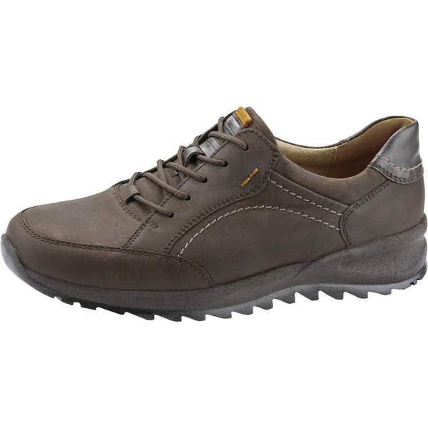 Waldlaufer 388001 744 216 Helle Mens Crazy Horse Brown Leather Water Resistant Lace Up Shoes-elevate your sole