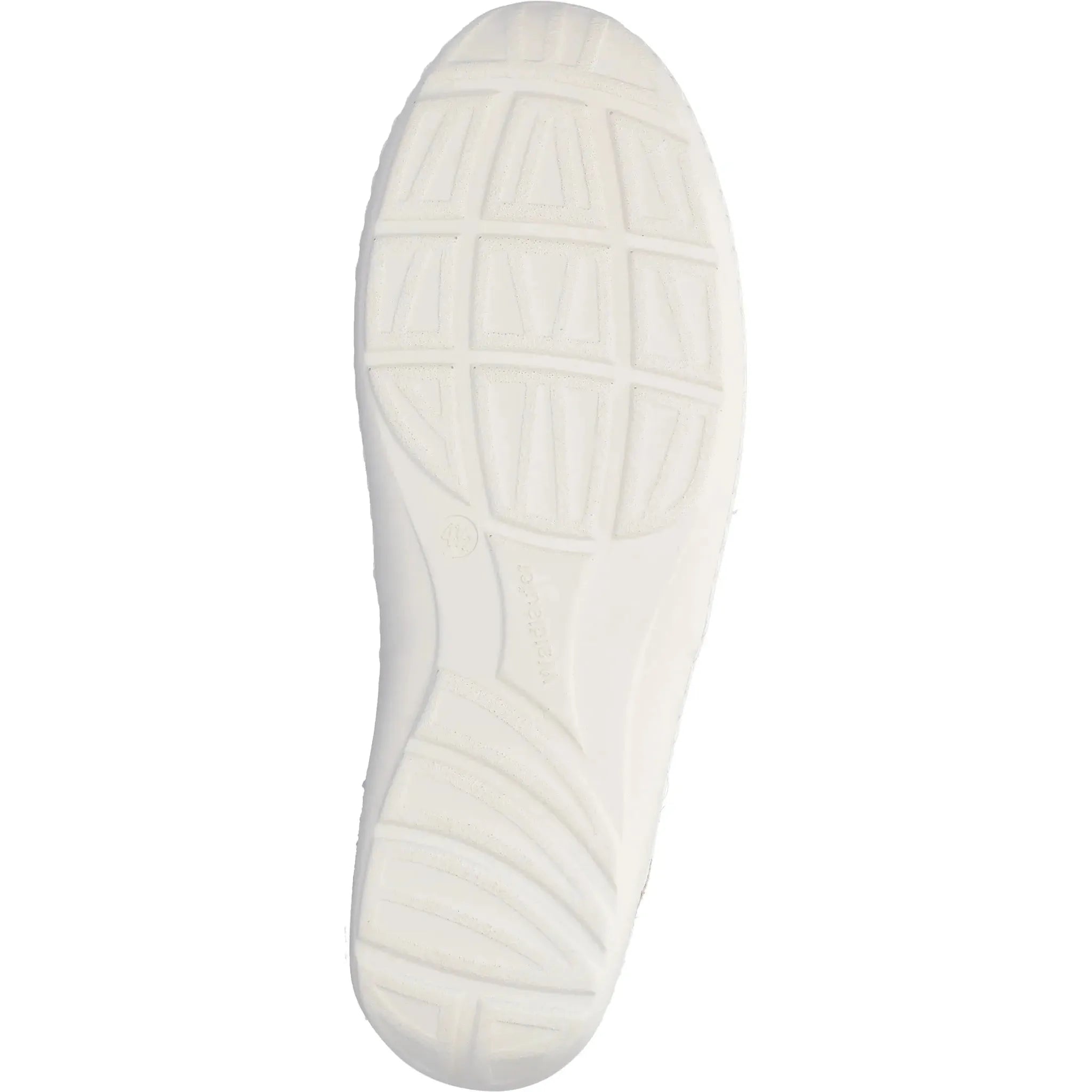 Waldlaufer Henni Ladies Wide Multi Nubuck Touch Fastening Shoes with textured sole detail.