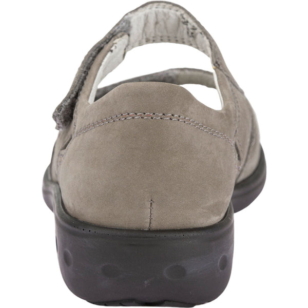 Waldlaufer 684021 191 088 Kara Ladies Stone Nubuck Arch Support Touch Fastening Sandals-elevate your sole