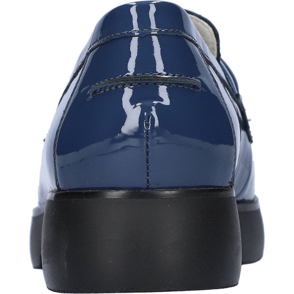 Waldlaufer 720503 155 206 H-Penny Ladies Jeans Patent Leather Arch Support Slip On Shoes-elevate your sole