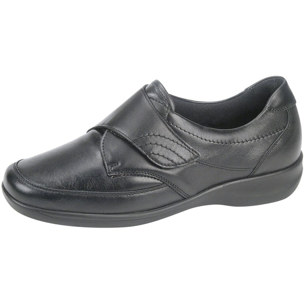 Waldlaufer M54306 301 001 Millu-S Black Touch Fastening Shoes - elevate your sole