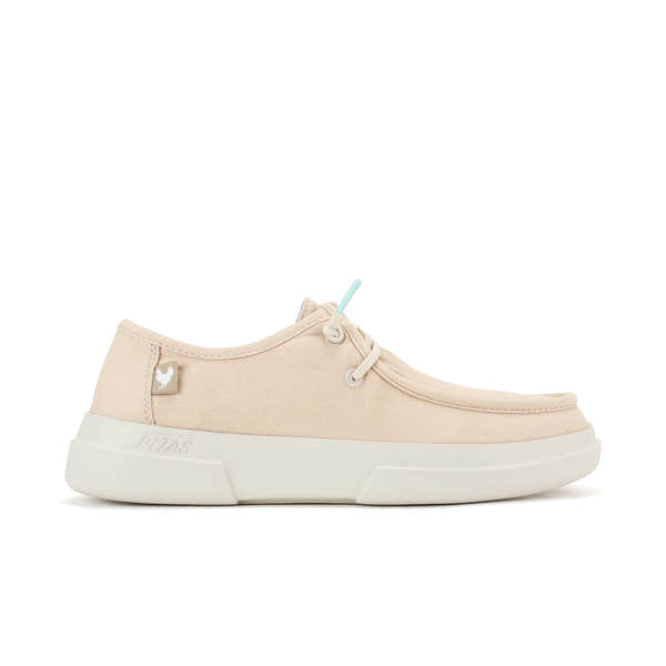 Walk In Pitas Dafne Ladies Beige Textile Elasticated Shoes-elevate your sole