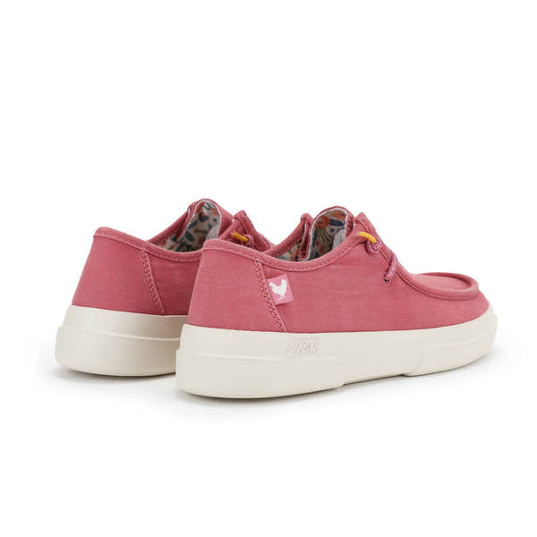 Walk In Pitas Dafne Ladies Strawberry Pink Textile Elasticated Shoes-elevate your sole