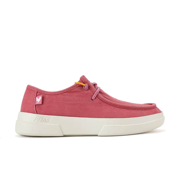 Walk In Pitas Dafne Ladies Strawberry Pink Textile Elasticated Shoes-elevate your sole