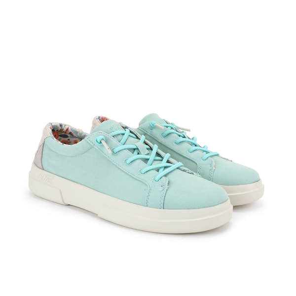Walk In Pitas Iris Ladies Green Textile Elasticated Shoes-elevate your sole