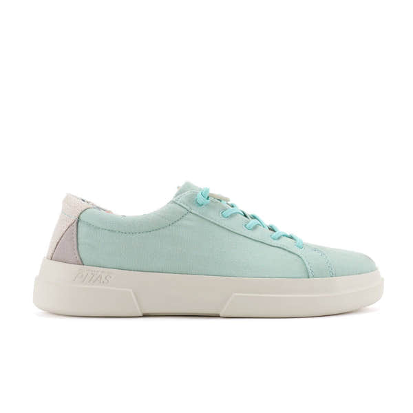 Walk In Pitas Iris Ladies Green Textile Elasticated Shoes-elevate your sole