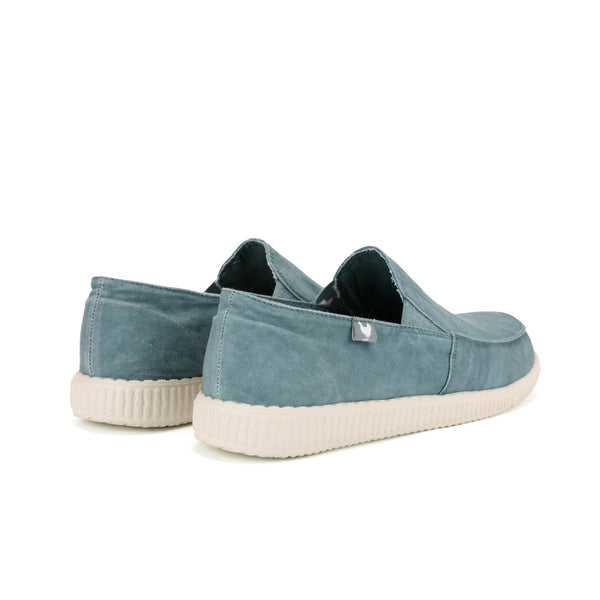 Walk In Pitas WP150 Mens Blue Textile Slip On Shoes-elevate your sole