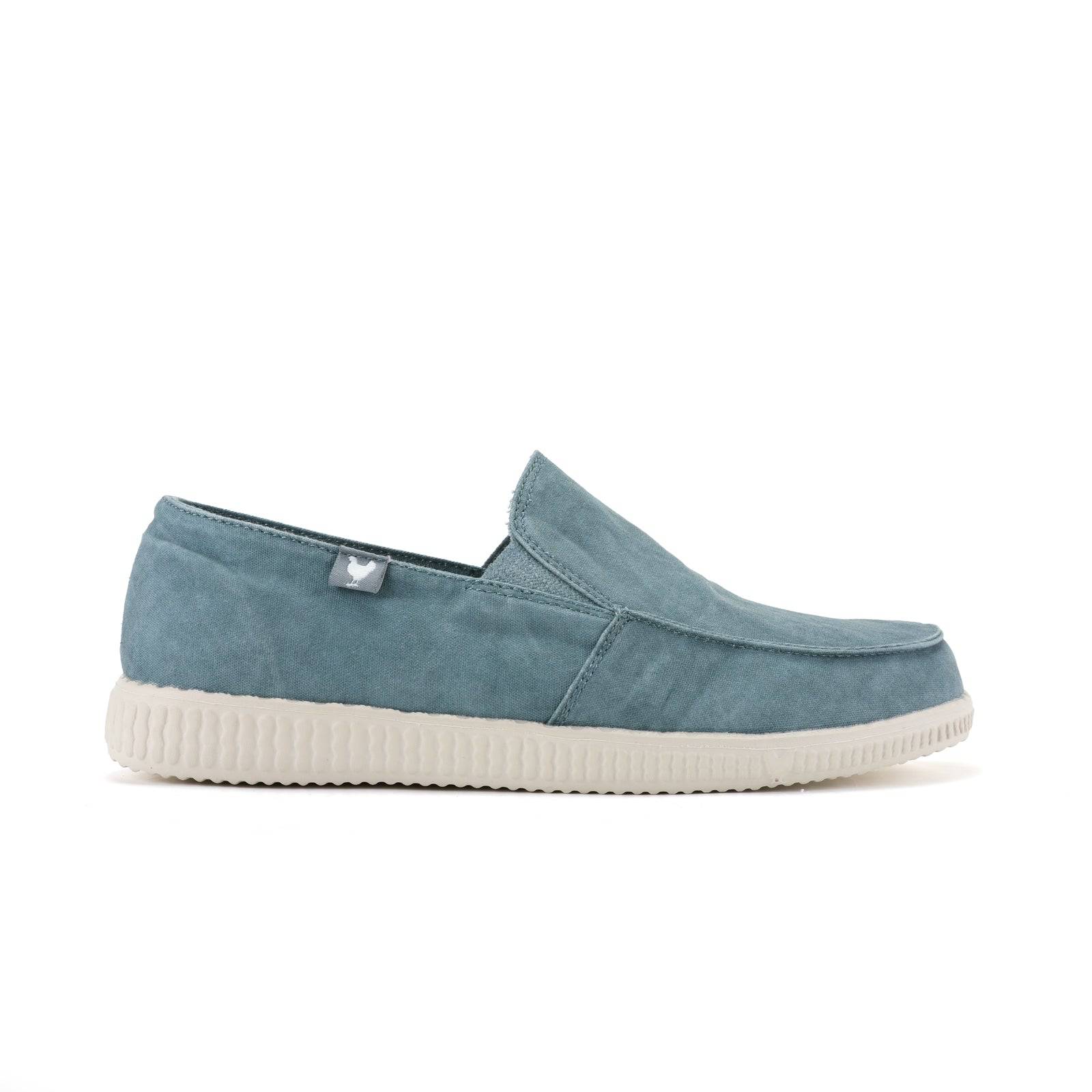Walk In Pitas WP150 Mens Blue Textile Slip On Shoes-elevate your sole