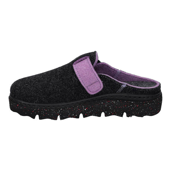 Westland 36402 Carmaux 02 Ladies Anthracite Grey Textile Slippers-elevate your sole