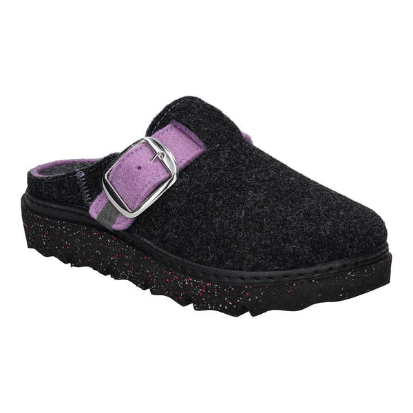 Westland 36402 Carmaux 02 Ladies Anthracite Grey Textile Slippers-elevate your sole