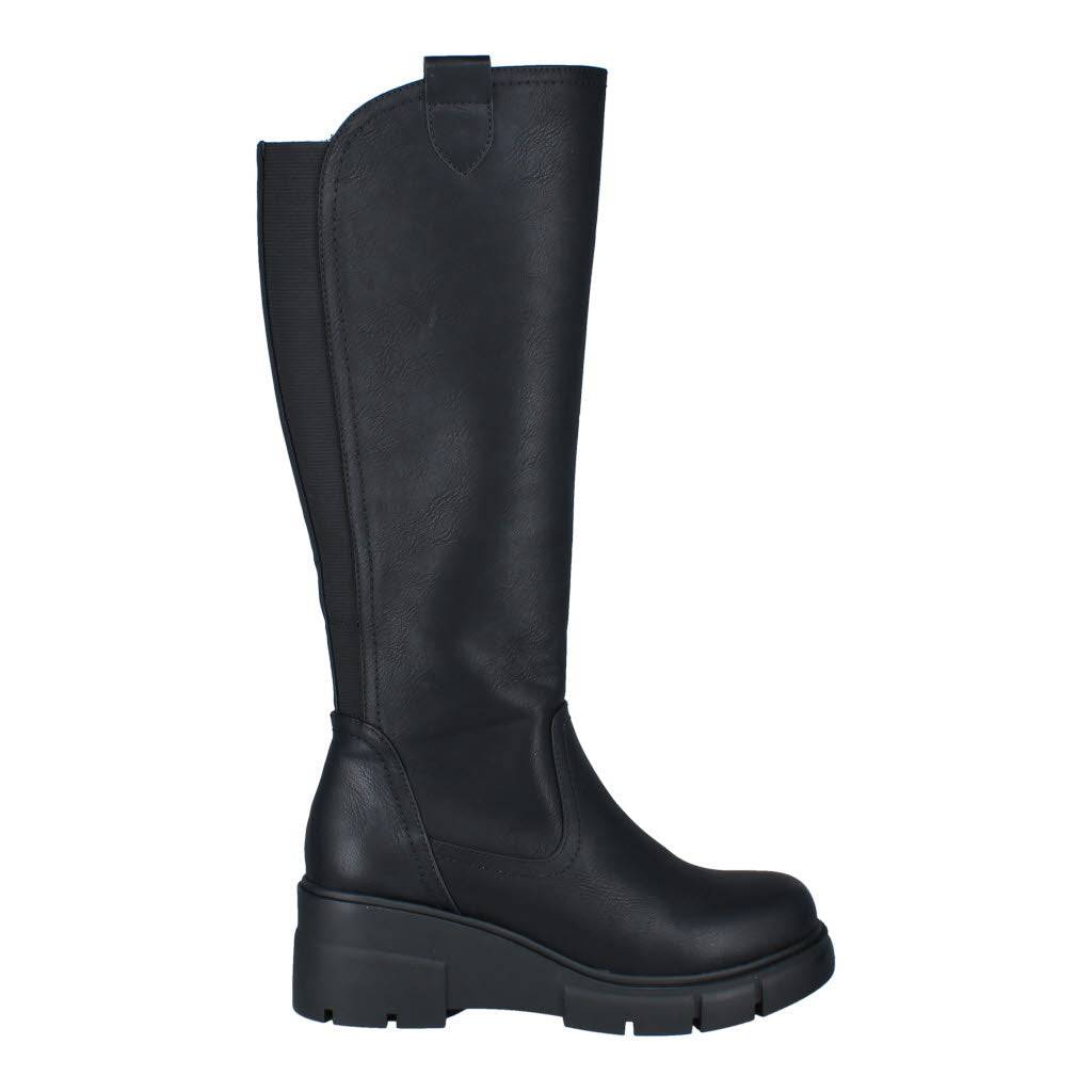 Westland 582604 Willey 04 Ladies Black Vegan Side Zip Knee High Boots-elevate your sole