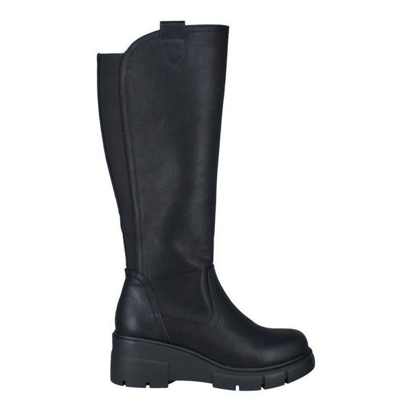 Westland 582604 Willey 04 Ladies Black Vegan Side Zip Knee High Boots-elevate your sole