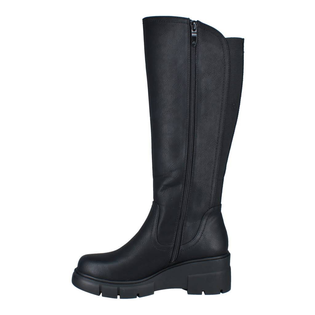 Westland 582604 Willey 04 Ladies Black Vegan Side Zip Knee High Boots-elevate your sole