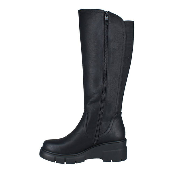 Westland 582604 Willey 04 Ladies Black Vegan Side Zip Knee High Boots-elevate your sole